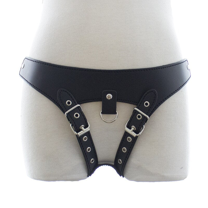 Women Sexy Open Crotch Underwear Chastity Belt