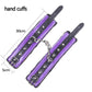 Purple Bondage Restraints Hand Ankle Cuffs