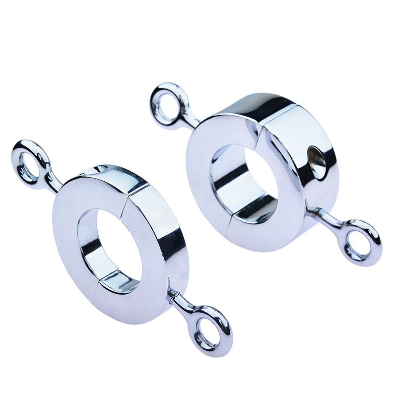 Metal Weight Ball Stretcher Cock Ring