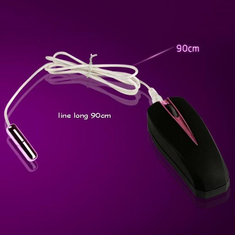 Vibrating Electro Male Urethral Sound Penis Plug