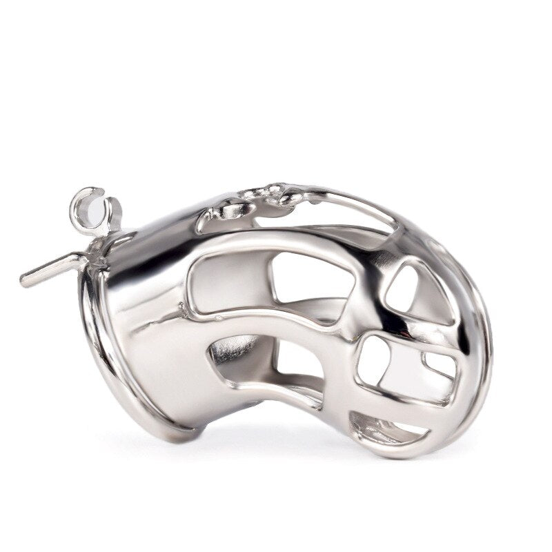 Stainless Steel Bondage Slave Chastity Cage