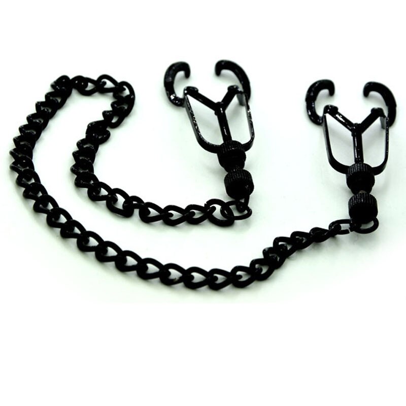 Spider Shape Black Nipple Clamps