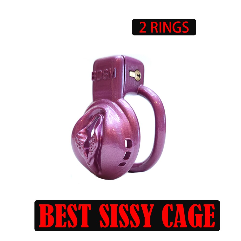 2Rings Sissy Pussy Vaginal Chastity Devices