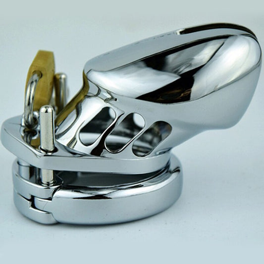 Slave Torture Metal Male Chastity Cage