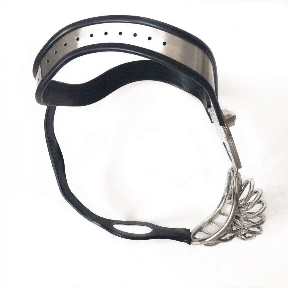 BDSM Stainless Steel Restraint Chastity Belt