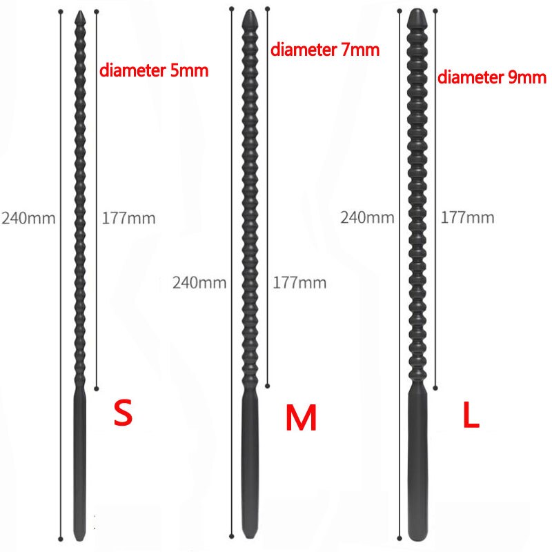 Silicone Urethral Catheter Penis Plug