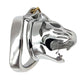 Curved Ring BDSM Metal Chastity Cage