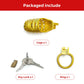 Golden Spiked BDSM Pussy Vaginal Chastity Devices