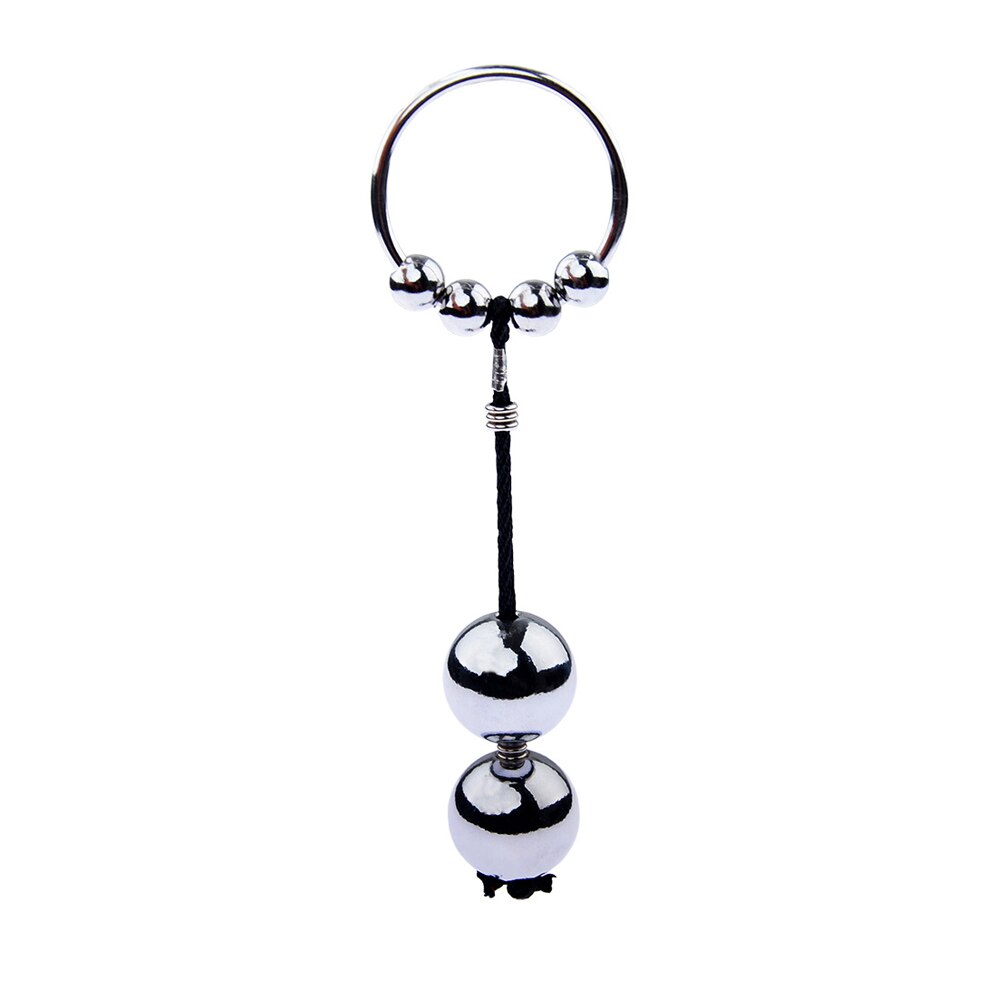 BDSM Male Penis Ring Weight Ball Stretcher