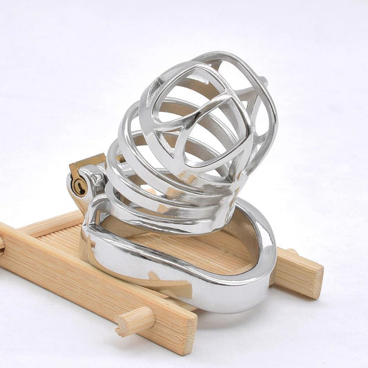 Prison Bird Belt Stainless steel Chastity Cage