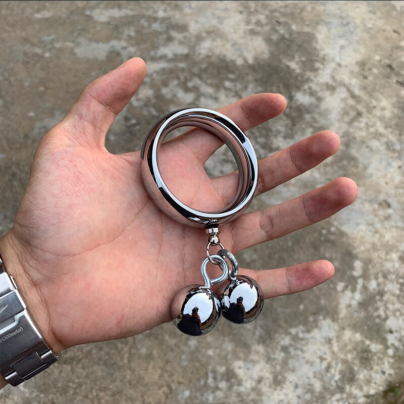 Weight Ball Stretcher Male Penis Ring