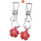 Bells Pendant Erotic Nipple Clamps