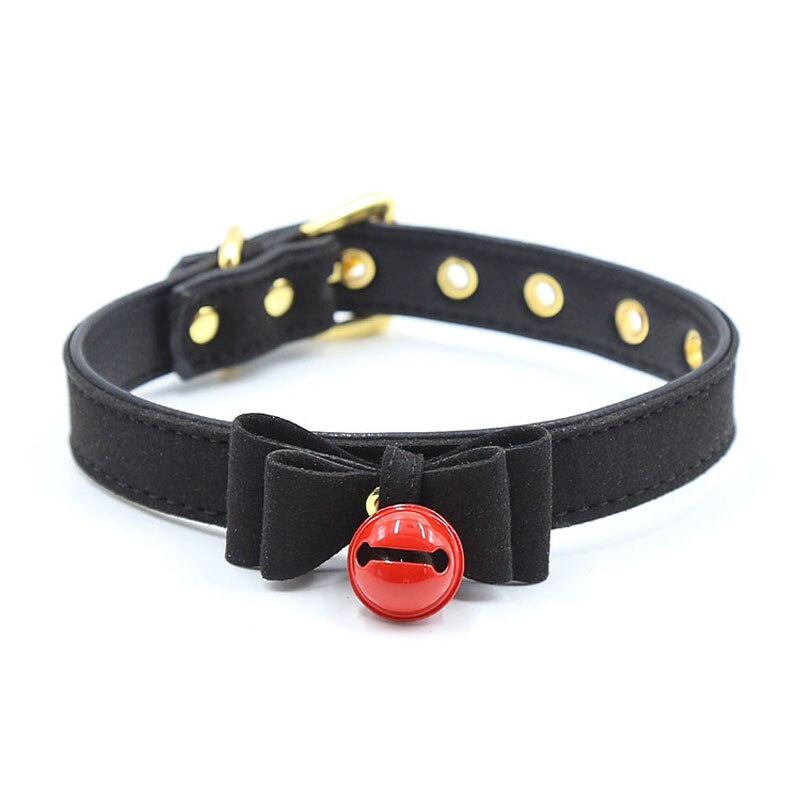 Dog Bell Sexy Beautiful Slave Collar