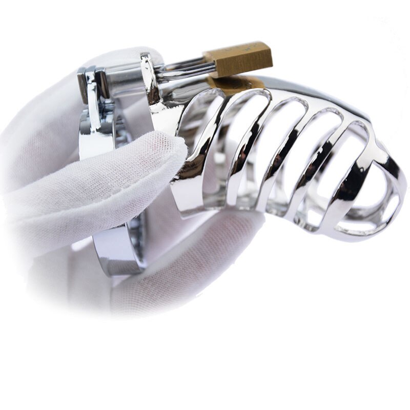 Bondage Torture Metal Male Chastity Cage