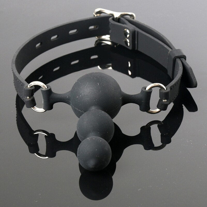 BDSM Full Slave Ball Mouth Gag