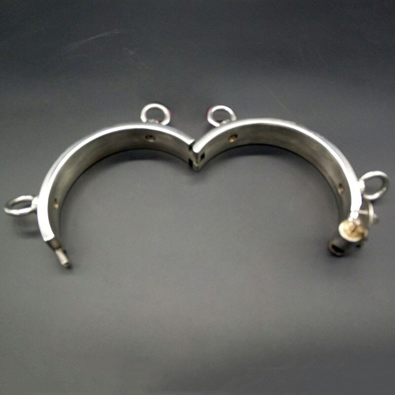 BDSM Metal Restraints Neck Collar