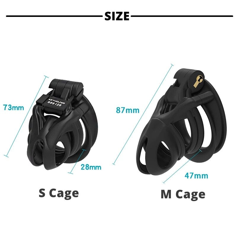 BDSM Snake V7.0 Cobra Chastity Cage