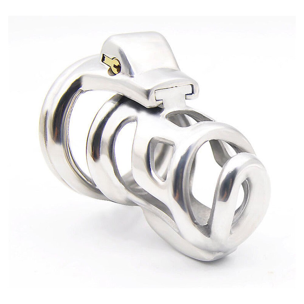 Steel Sleeve Penis Lock Chastity Cage