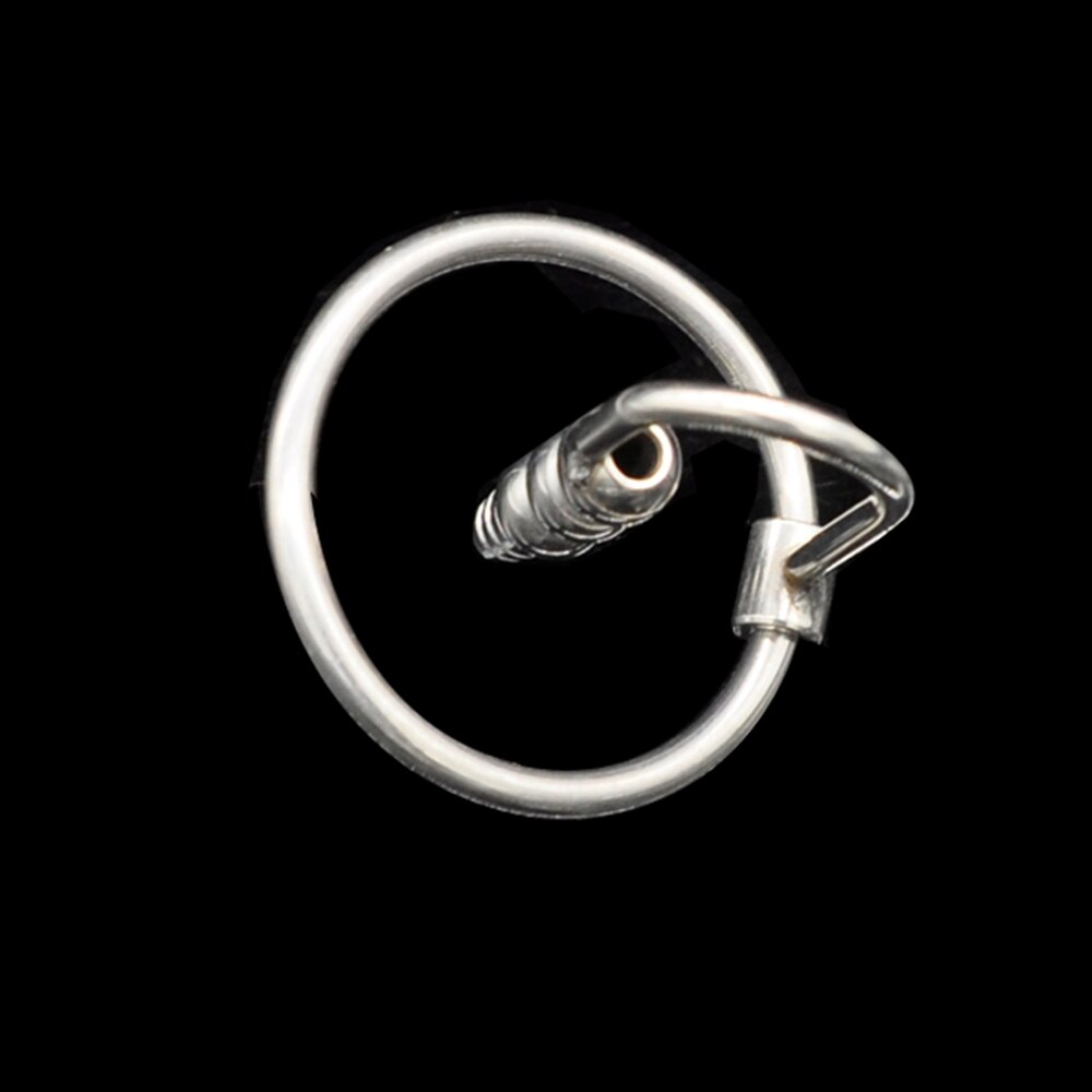 BDSM Smooth Horse Eye Metal Penis Ring Plug