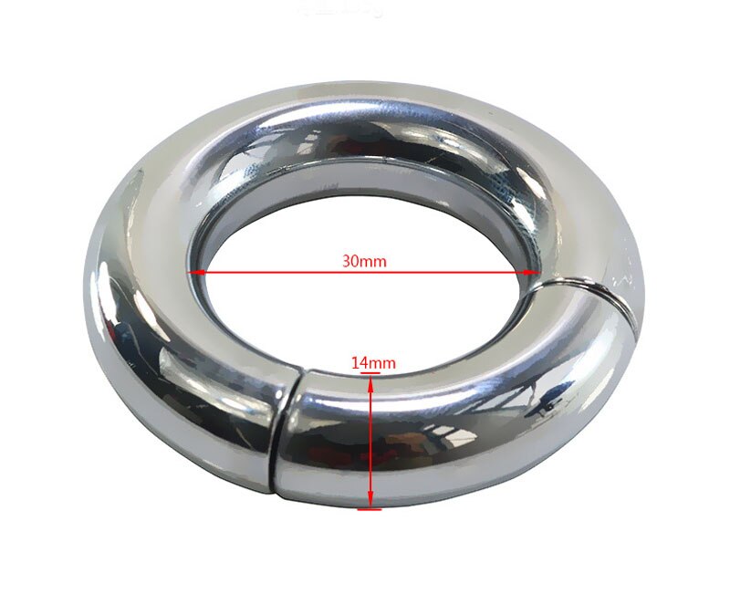 Magnetic Suction Metal Cock Ring