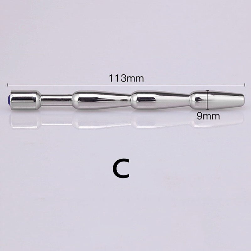 Stainless Steel Jewelry Penis Plug Urethral Sound