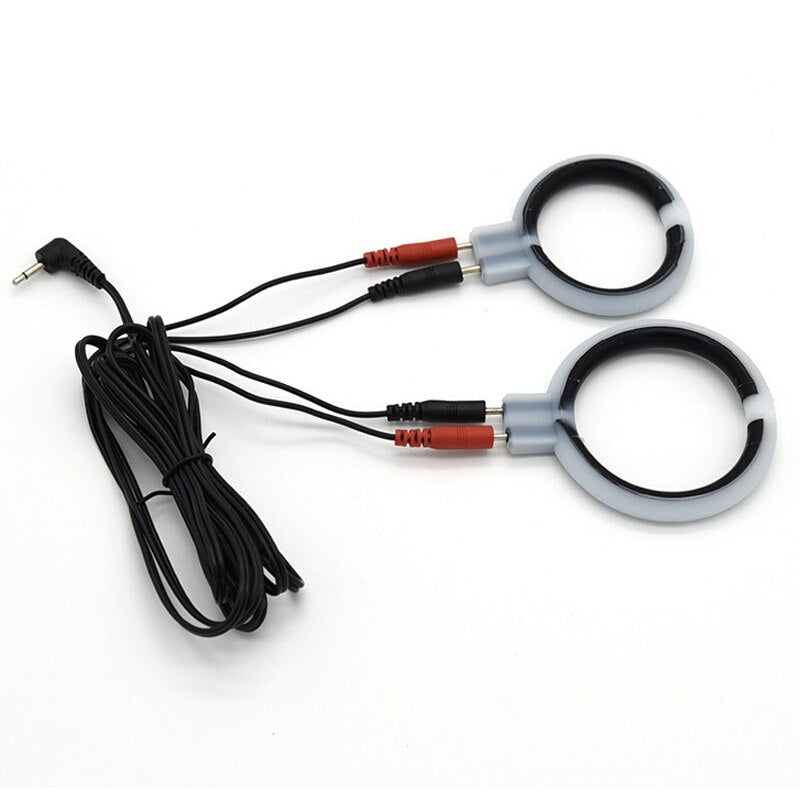 Stimulation Electro Shock Cock Ring