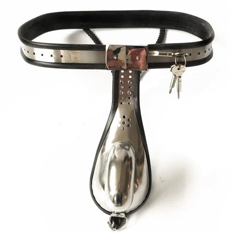 BDSM Chastity Belt Male Lock