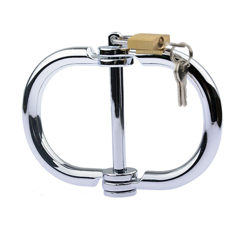 QQ Shape Metal Handcuffs