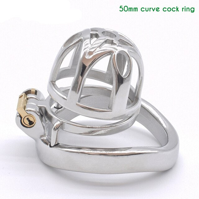 Securely Locked Bondage Male Chastity Device