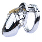 Slave Torture Metal Male Chastity Cage