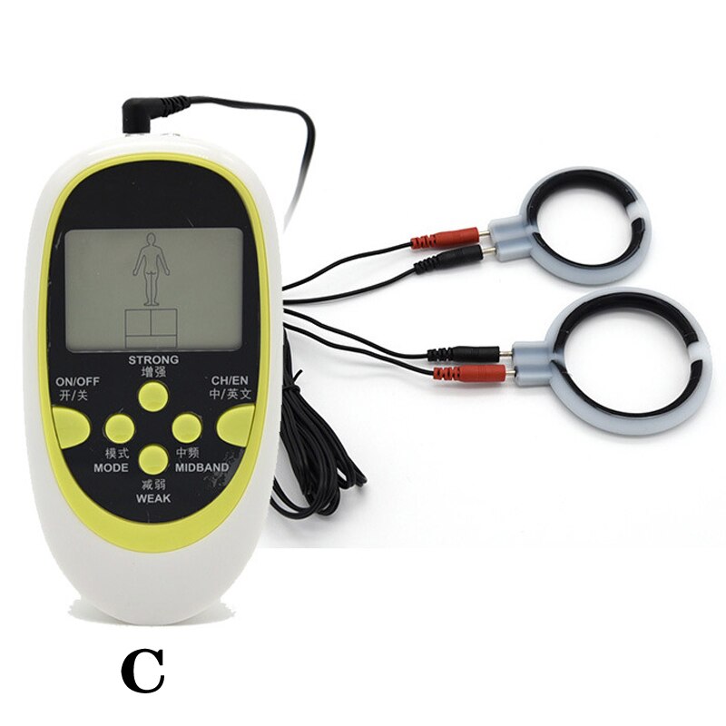 Stimulation Electro Shock Cock Ring