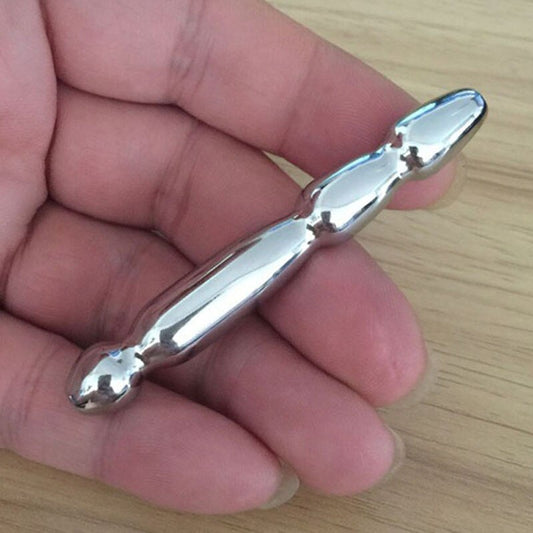 Metal Torture Hollow Beads Penis Plug