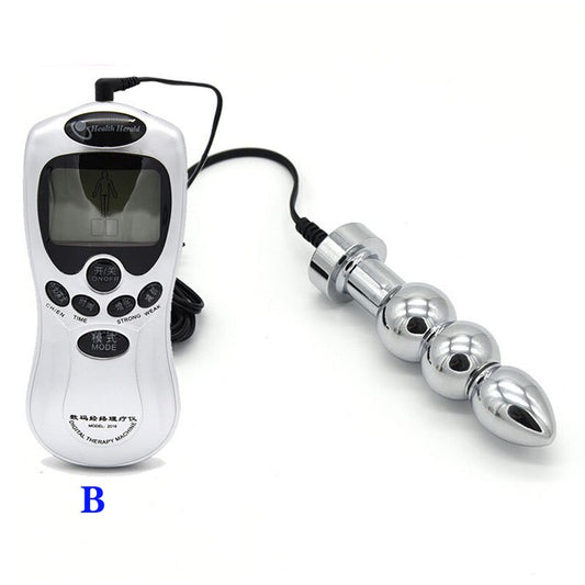 Electro Stimulation Beads Anal Plug