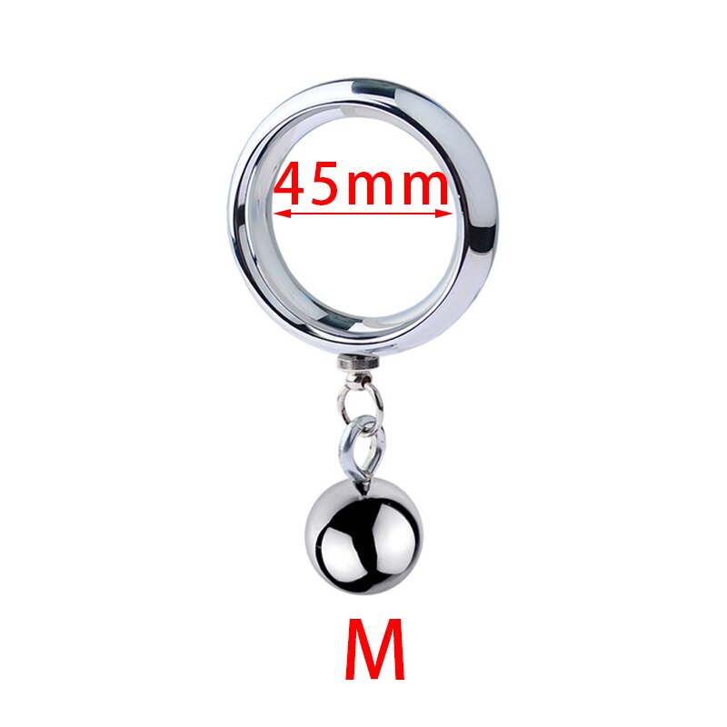 Weight Ball Stretcher Male Penis Ring