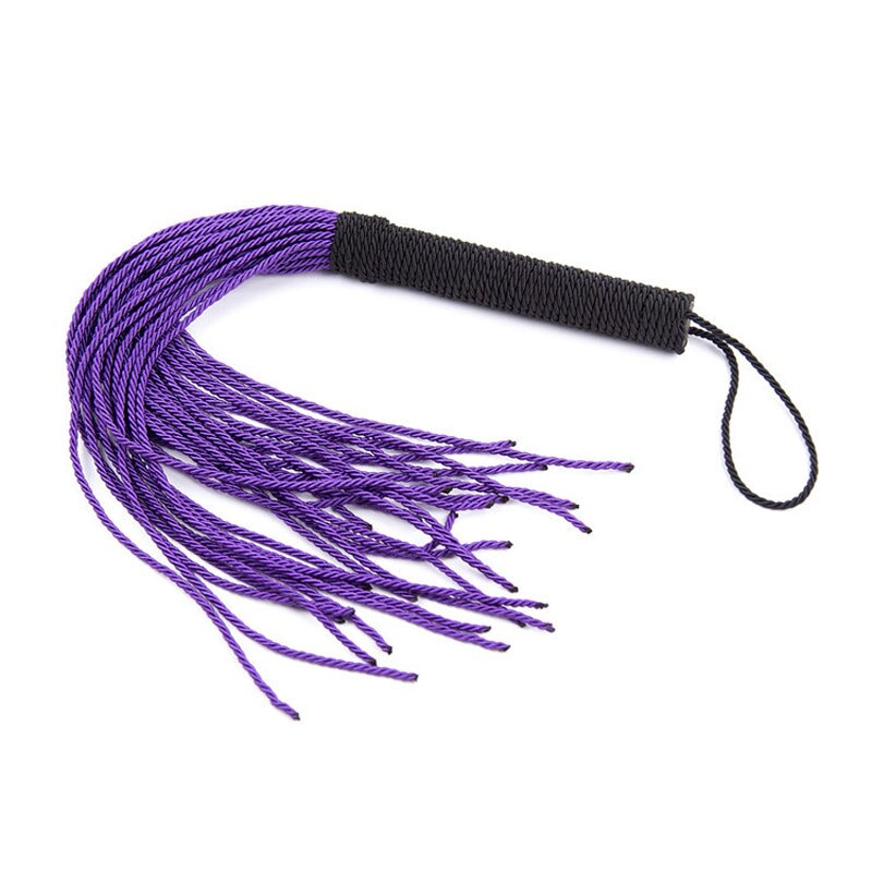 Purple Slave Spanking Erotic Whip