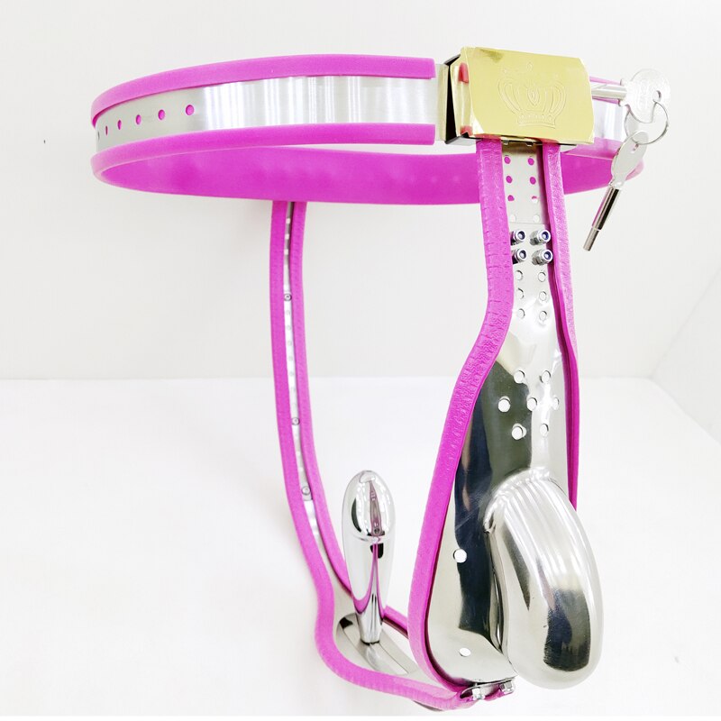 Male Chastity Belt Pants With Anal Plug GXLOCK Store Male Chastity Belt Pants With Anal Plug GXLOCK Store