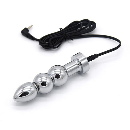 Electro Stimulation Beads Anal Plug