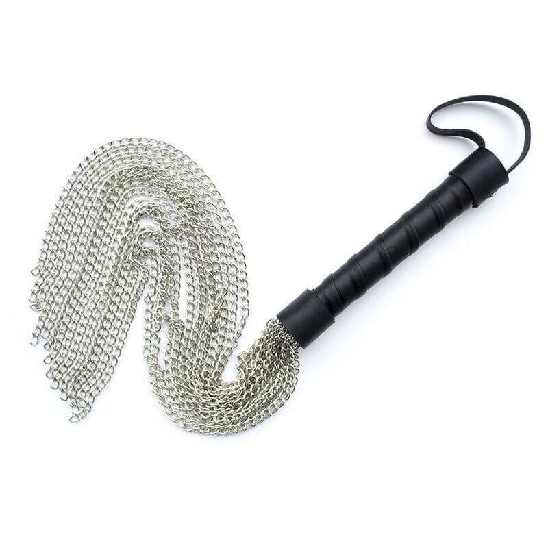 BDSM Metal Spanking Whip Chain