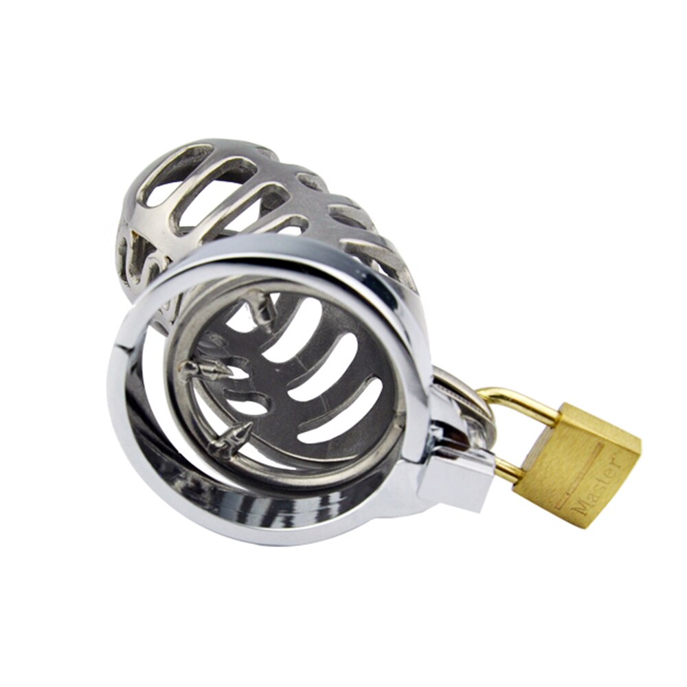 Training outdoor Stainless Steel Chastity Device