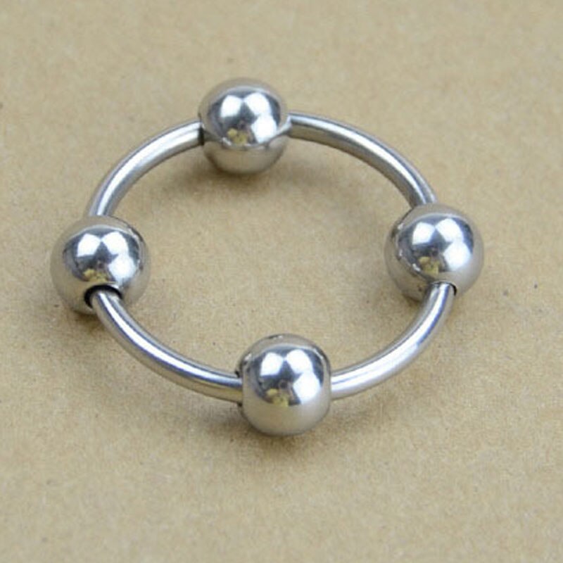 4-Beads Metal Cock Ring Glans Ring – GXLOCK Store