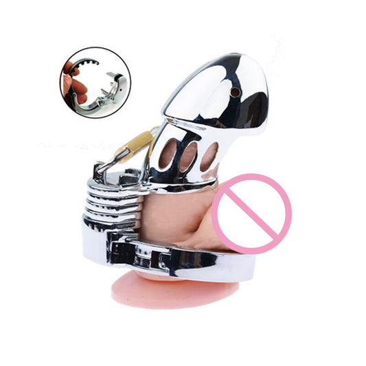 Adjustable Lock Ring Heavy Chastity Cage