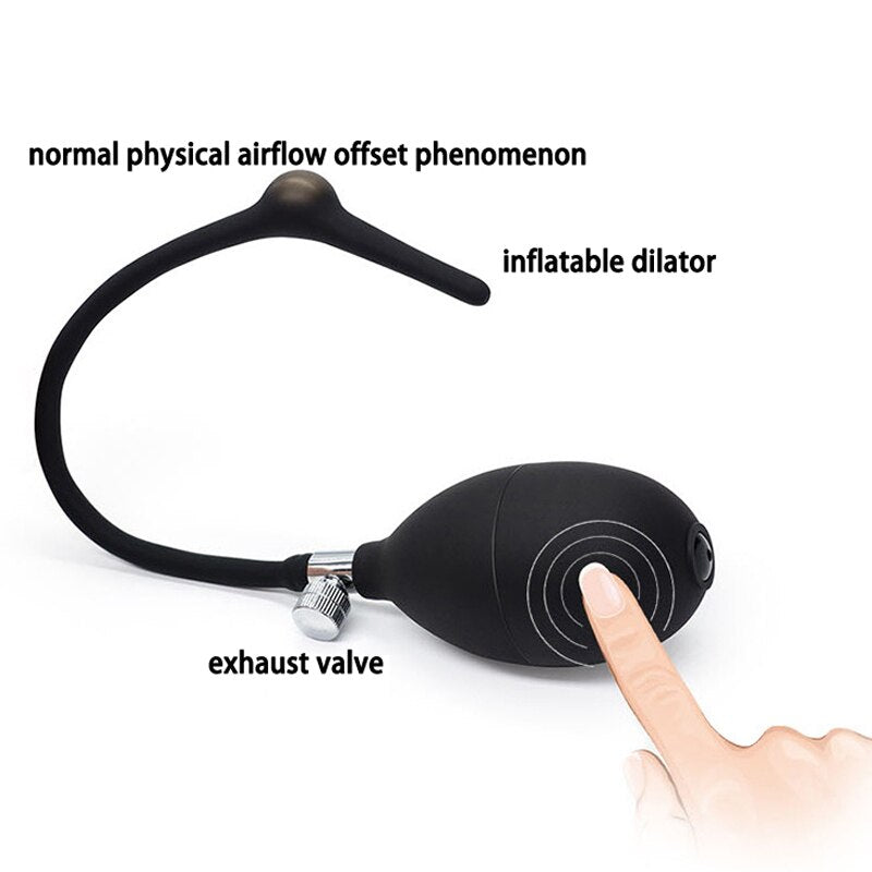 Inflatable Expansion Silicon Penis Plug GXLOCK Store Inflatable Expansion Silicon Penis Plug GXLOCK Store
