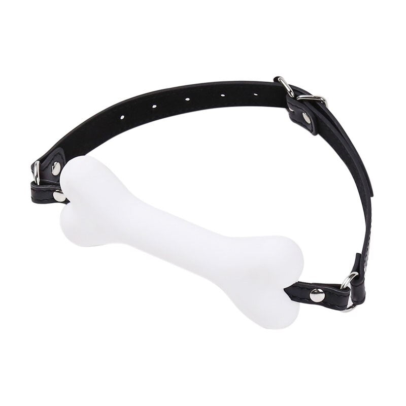 BDSM Bondage Dog Bone Mouth Gag