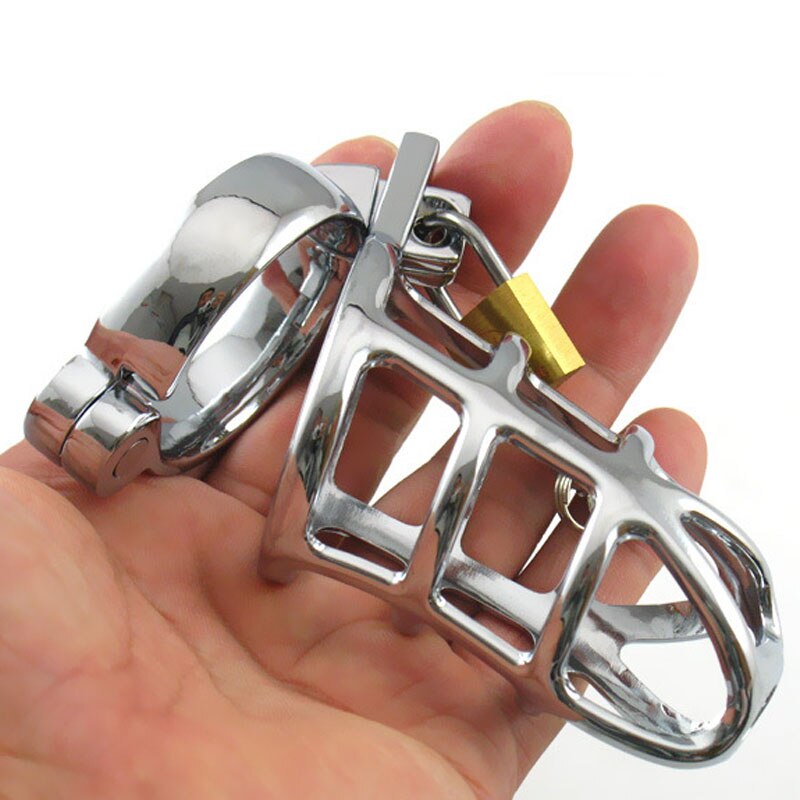 Slave Training Cbt Metal Chastity Device