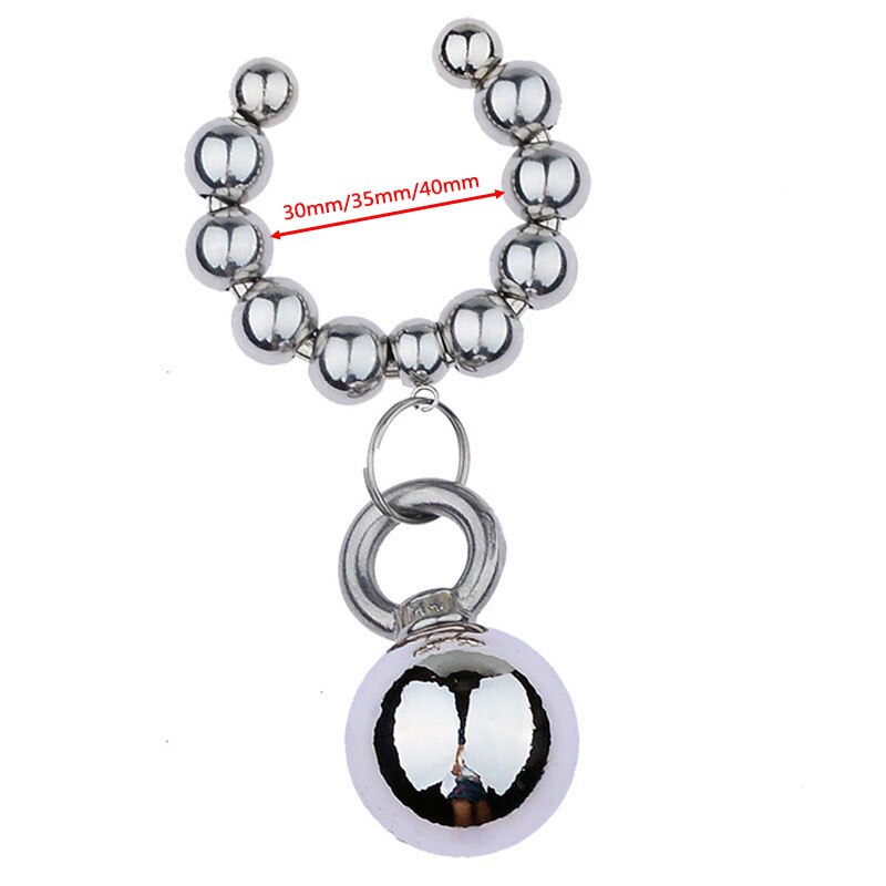 BDSM Weight Ball Stretcher Cock Ring