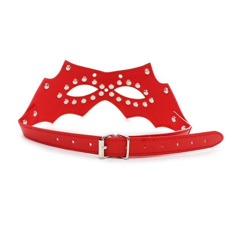 Leather Blindfold Face Mask