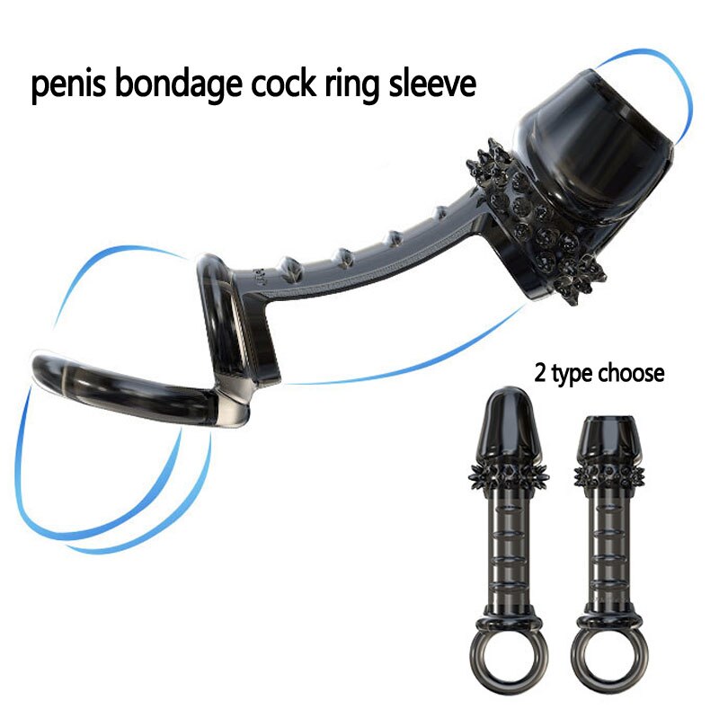 Scrotum Bondage Lock Penis Ring