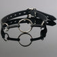BDSM Metal Rinmg Open Mouth Gag