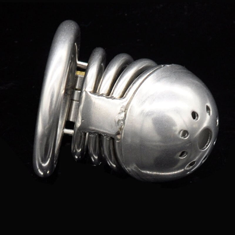 Stealth Lock Male Metal Chastity Cage