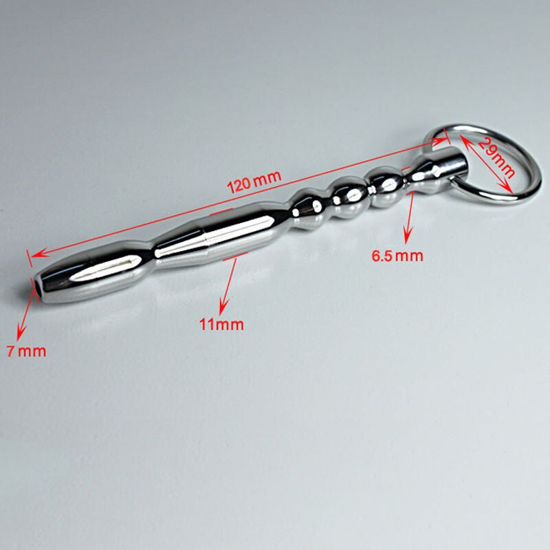 CBT BDSM Beads Hollow Penis Plug GXLOCK Store CBT BDSM Beads Hollow Penis Plug GXLOCK Store
